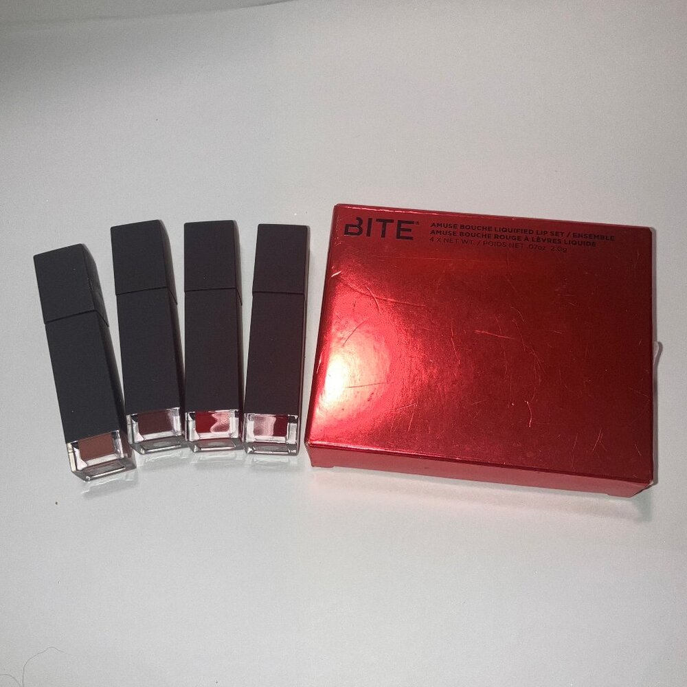 Bite Beauty Amuse Bouche Liquid Lip Set  Flambe Braised Whip & Demi-Glace